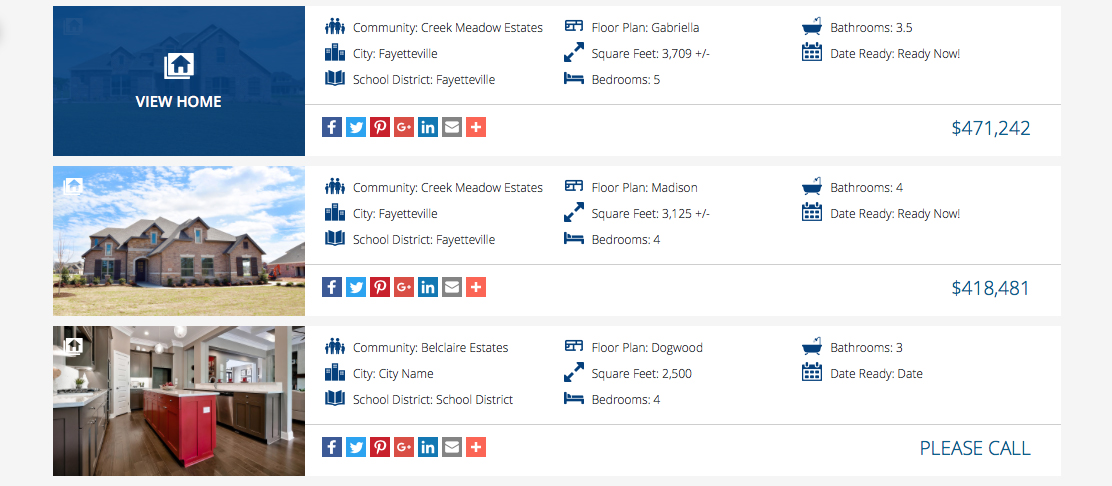 buffington homes of arkansas website home card examples